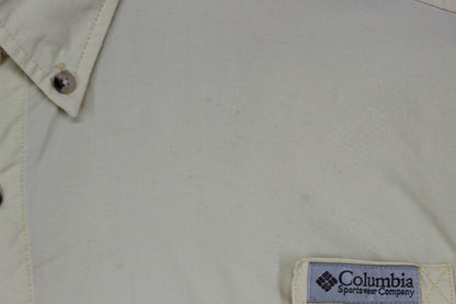 Mens Pfg Fishing Shirt Outdoor Short Sleeve