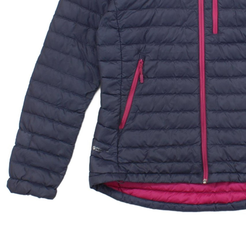 Womens Microlight Alpine Quilted Jacket Hooded Down Filled
