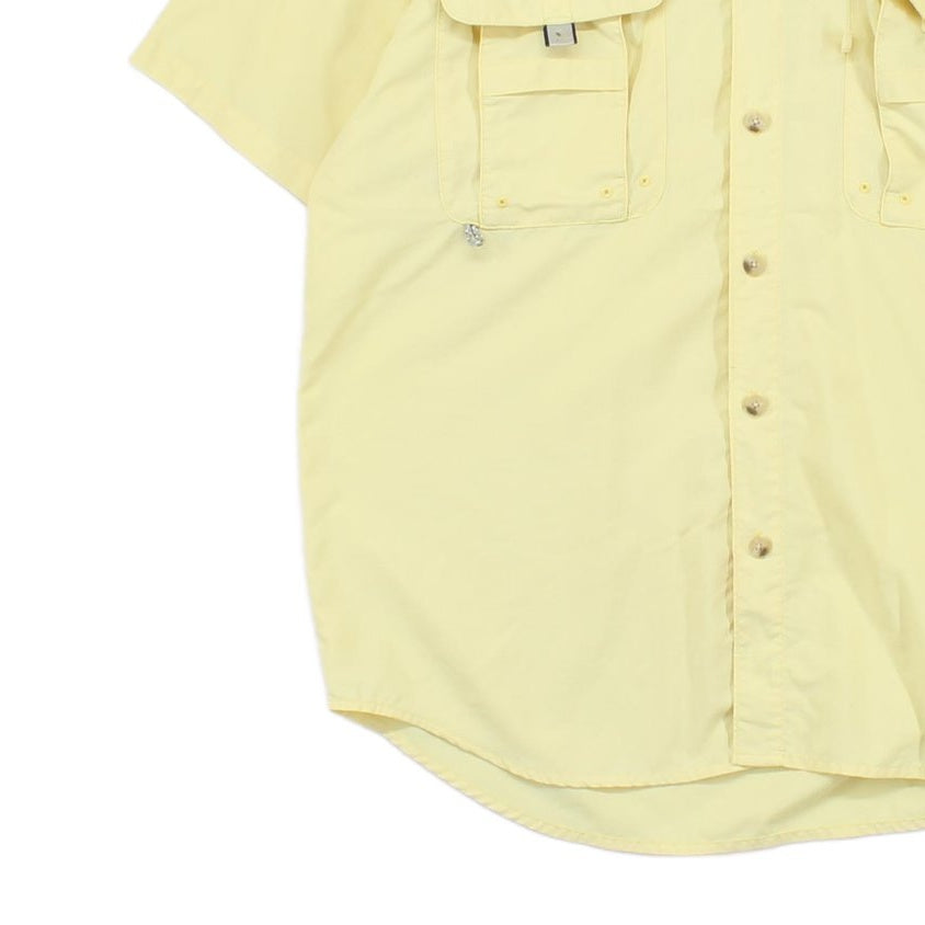Mens Pfg Fishing Shirt Outdoor Short Sleeve