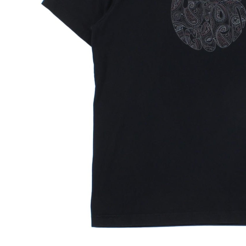 Mens Paisley T-Shirt Made In Portugal Short Sleeve