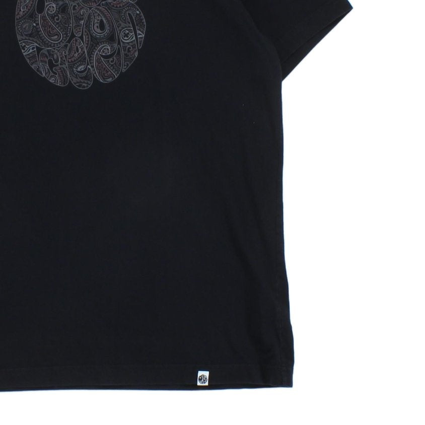 Mens Paisley T-Shirt Made In Portugal Short Sleeve