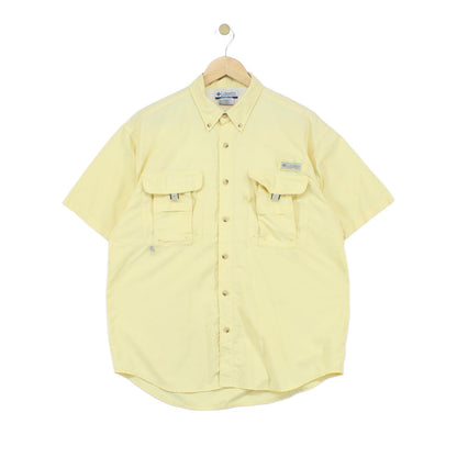 Mens Pfg Fishing Shirt Outdoor Short Sleeve