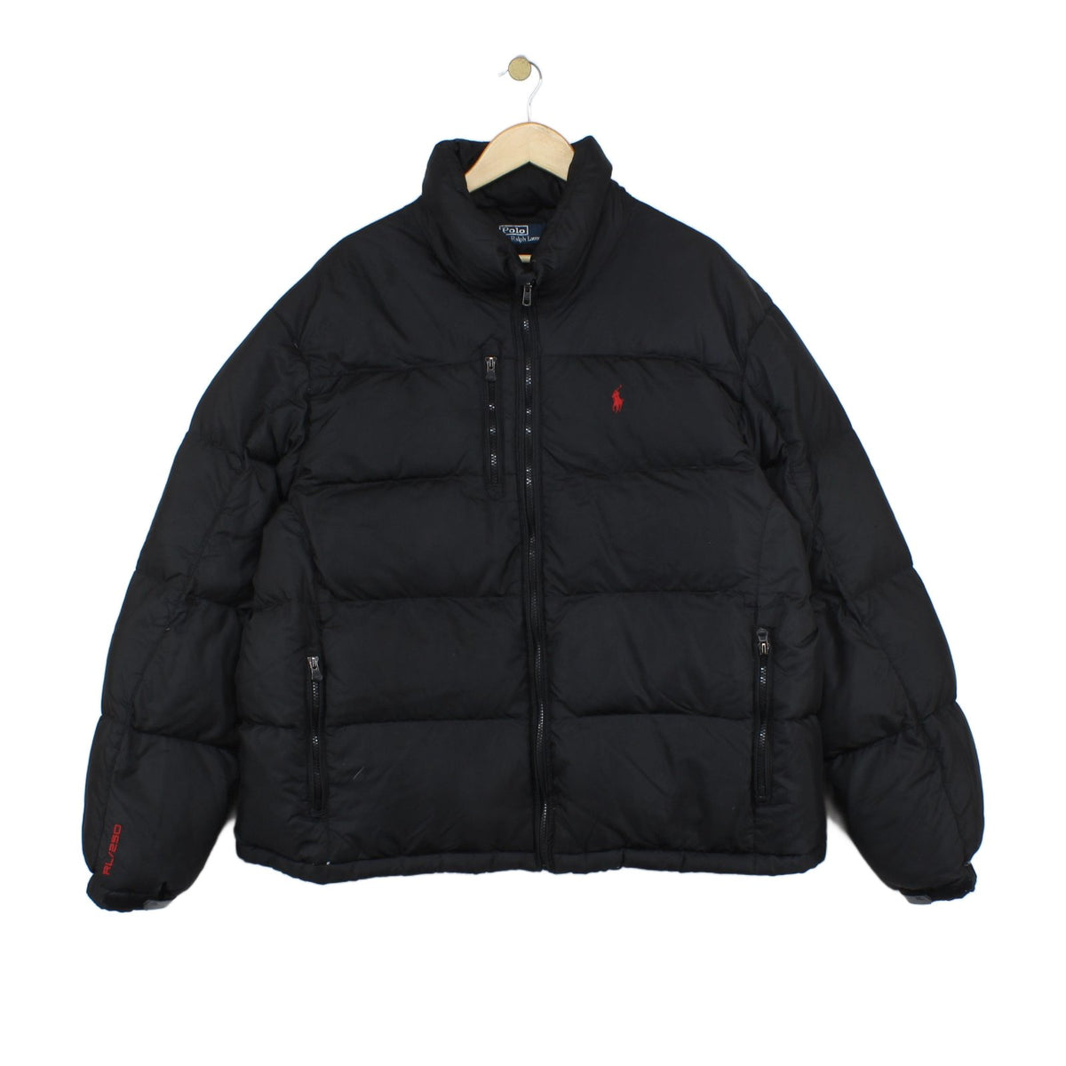 Mens Puffer Jacket Full Zip Quilted