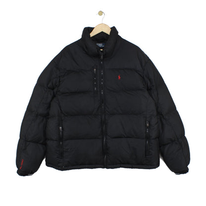 Mens Puffer Jacket Full Zip Quilted