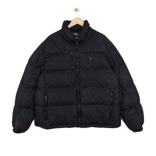 Mens Puffer Jacket Full Zip Quilted