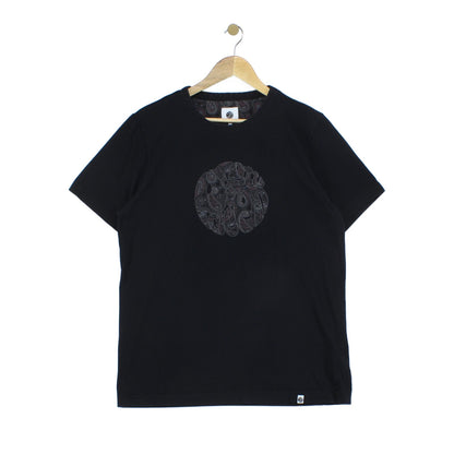 Mens Paisley T-Shirt Made In Portugal Short Sleeve