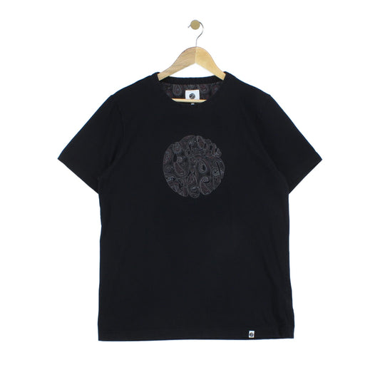 Mens Paisley T-Shirt Made In Portugal Short Sleeve