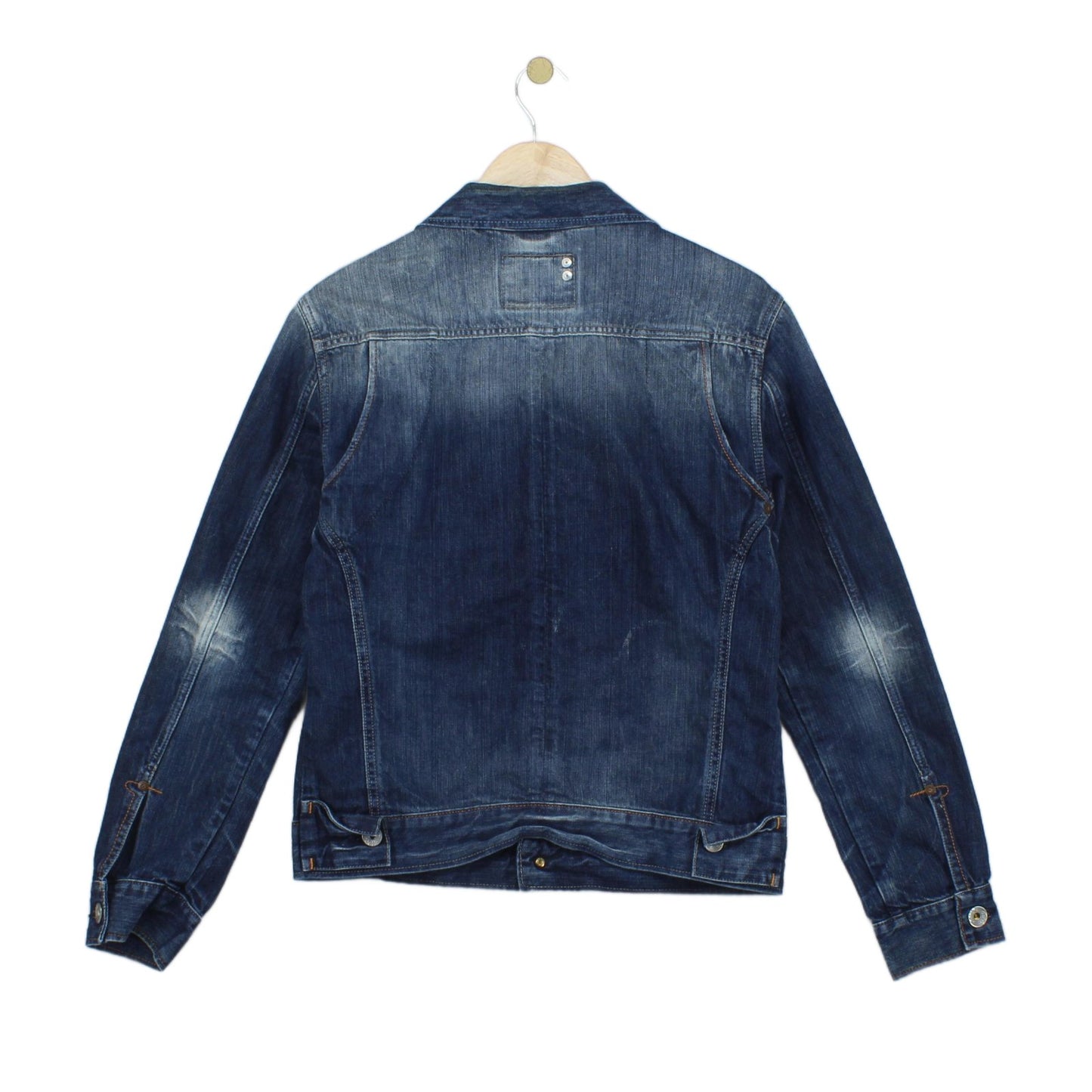 Mens New Core Denim Jacket Collared