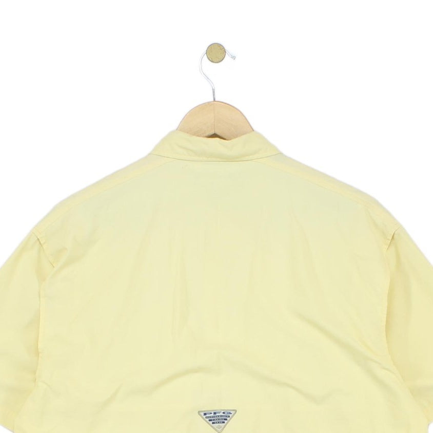 Mens Pfg Fishing Shirt Outdoor Short Sleeve