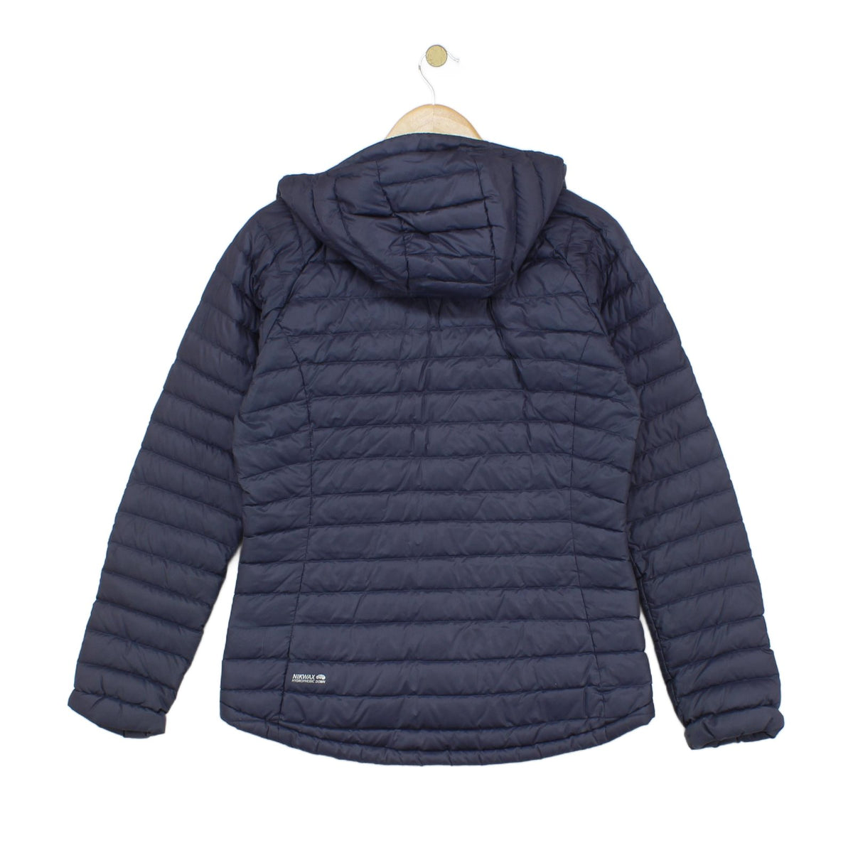 Womens Microlight Alpine Quilted Jacket Hooded Down Filled