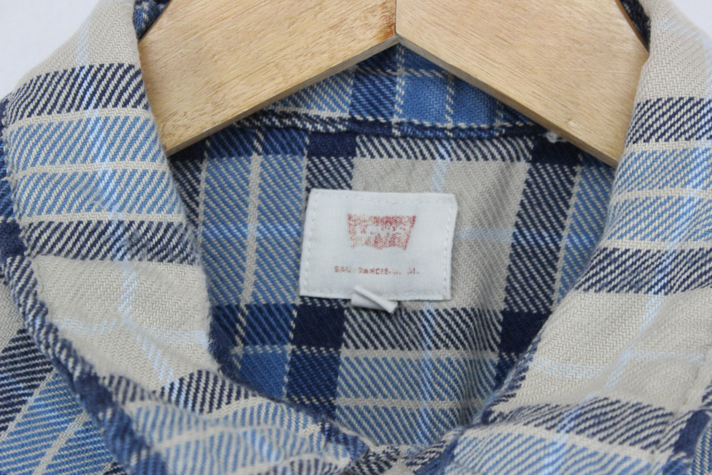 Mens Plaid Shirt Snap Button Up