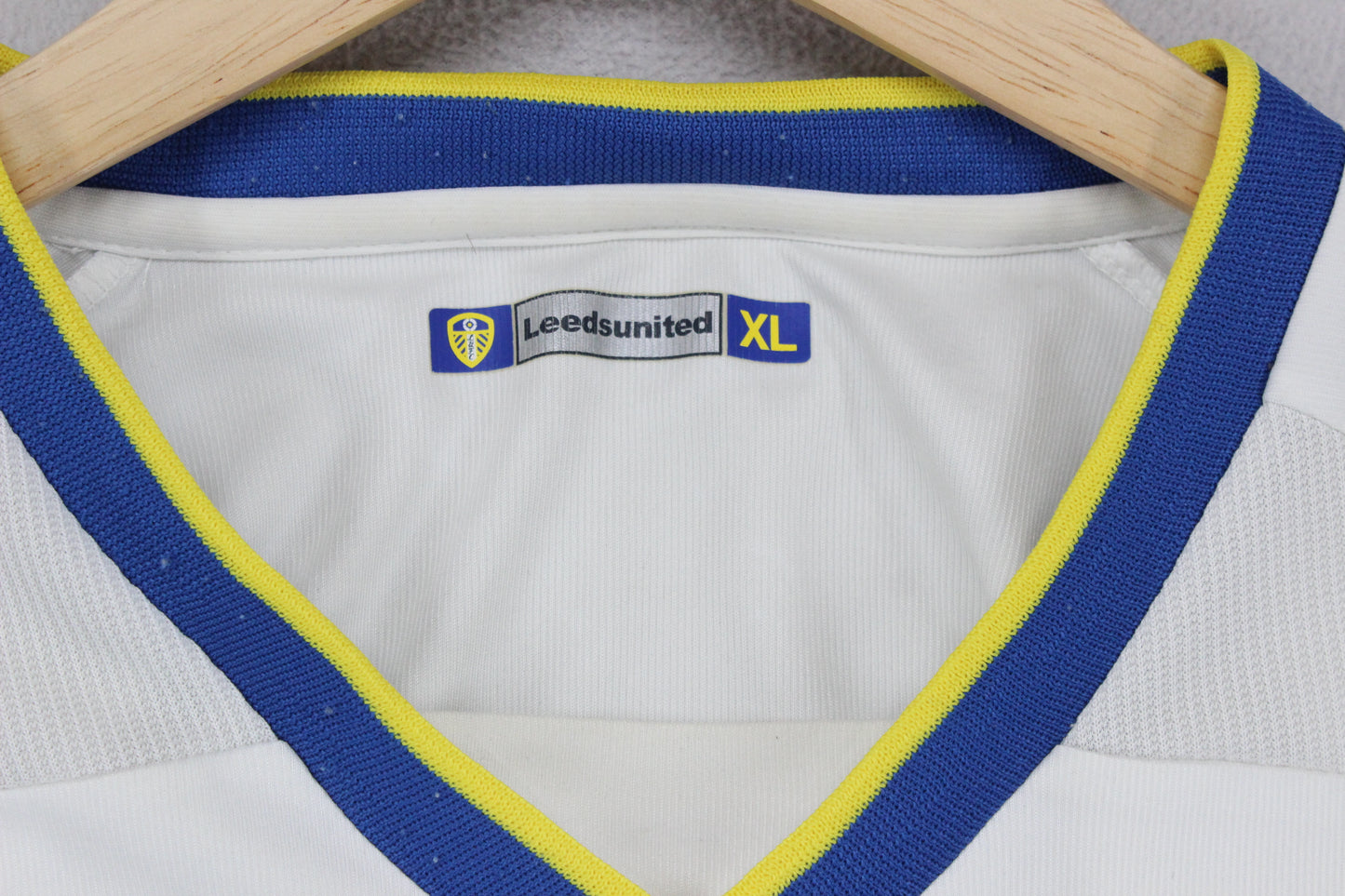 Mens Leeds United 2007-08 Football Shirt Home Jersey