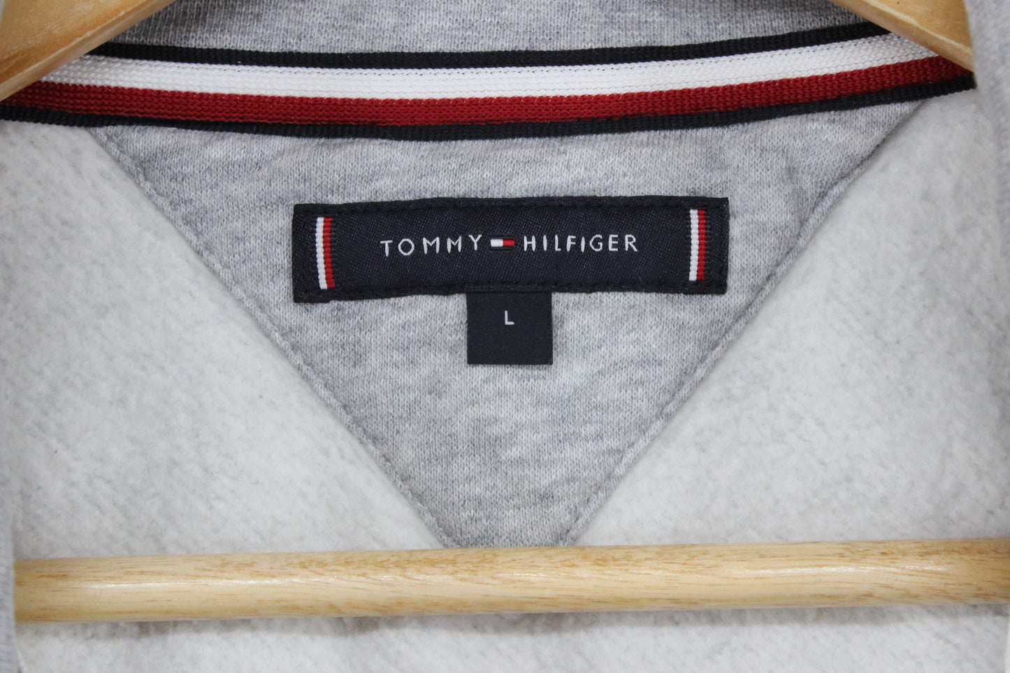 Mens 1/4 Zip Sweatshirt Embroidered Pullover