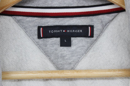 Mens 1/4 Zip Sweatshirt Embroidered Pullover