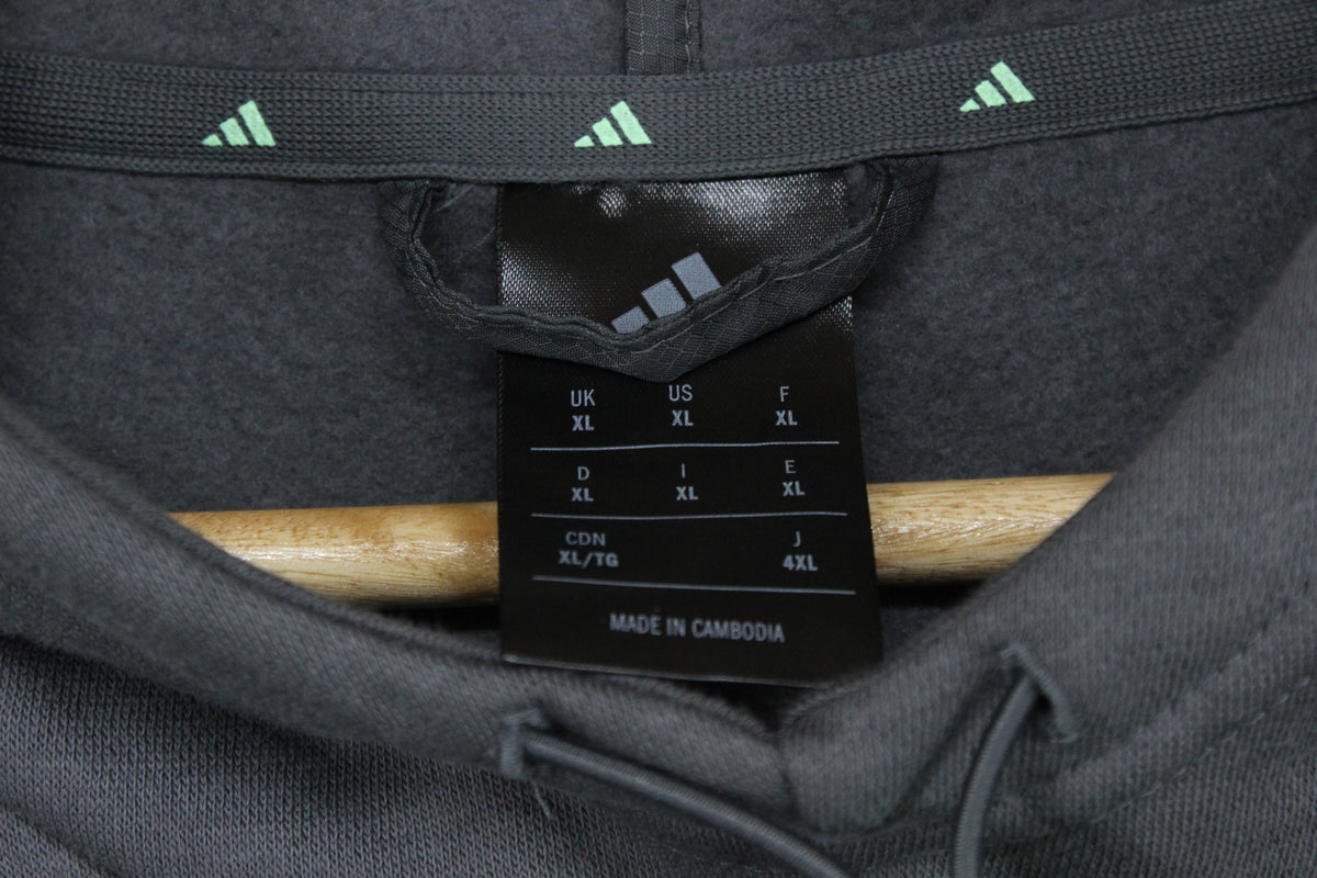 Mens Fleece Hoodie Pullover Logo