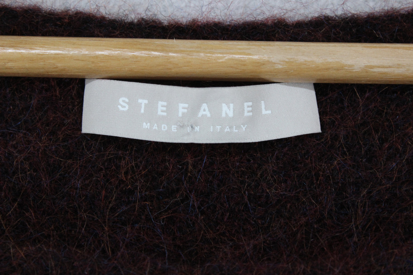 Womens Mohair Jumper Made In Italy Winter Oversized