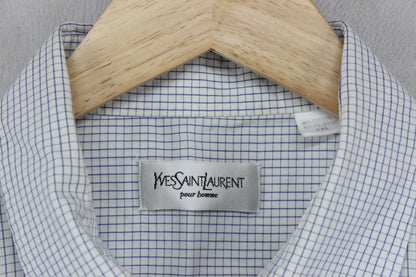 Mens Shirt Short Sleeve Check