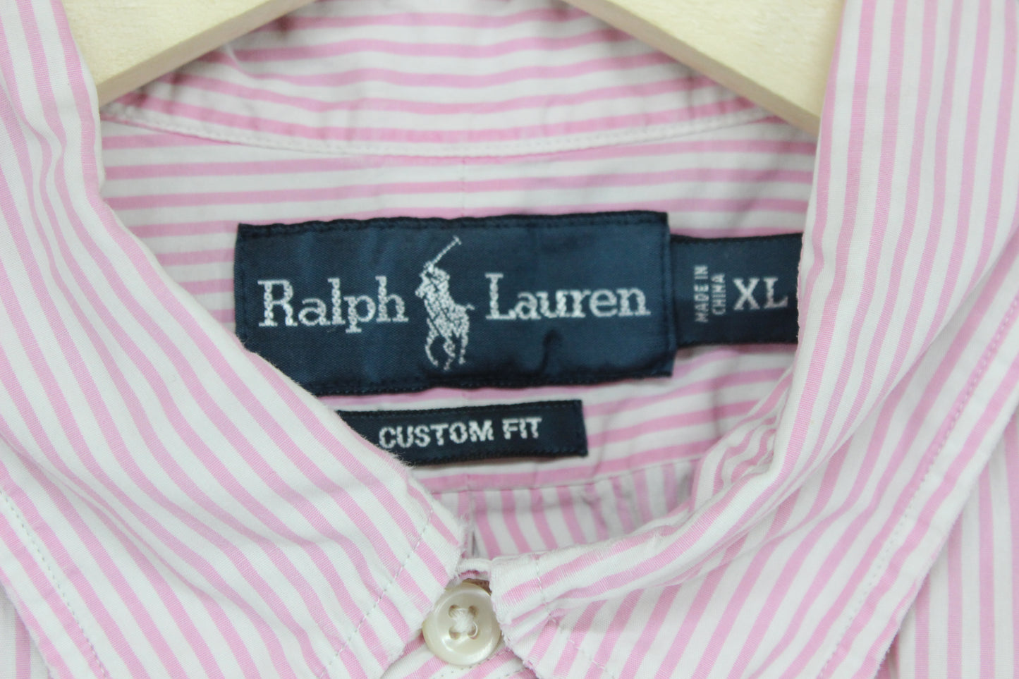 Mens Striped Shirt Short Sleeve Custom Fit