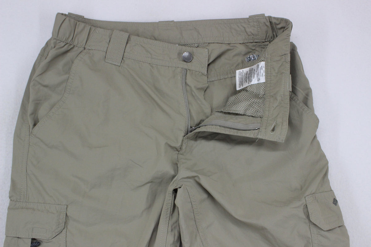 Mens Cargo Trousers Zip Fly Outdoor Hiking Pants