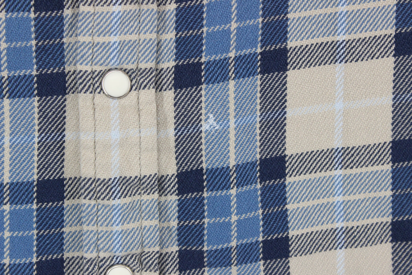 Mens Plaid Shirt Snap Button Up