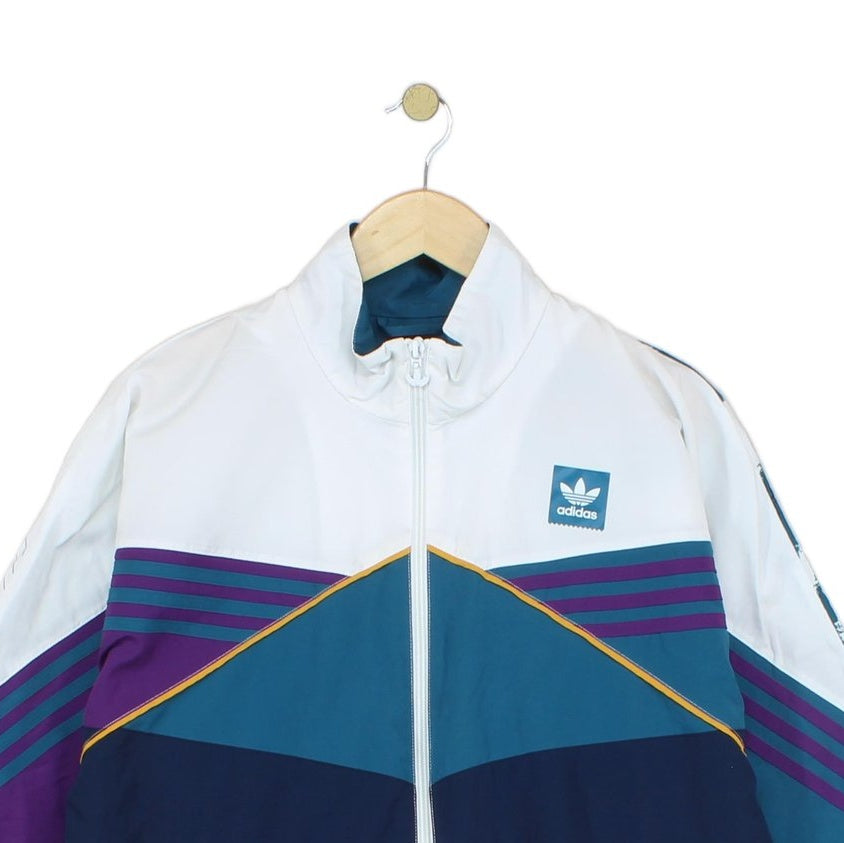 Mens Windbreaker Jacket Retro Skateboarding