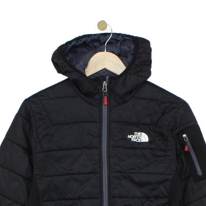 Mens Quilted Jacket Hooded Full Zip Outdoor