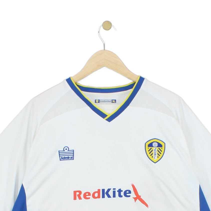 Mens Leeds United 2007-08 Football Shirt Home Jersey