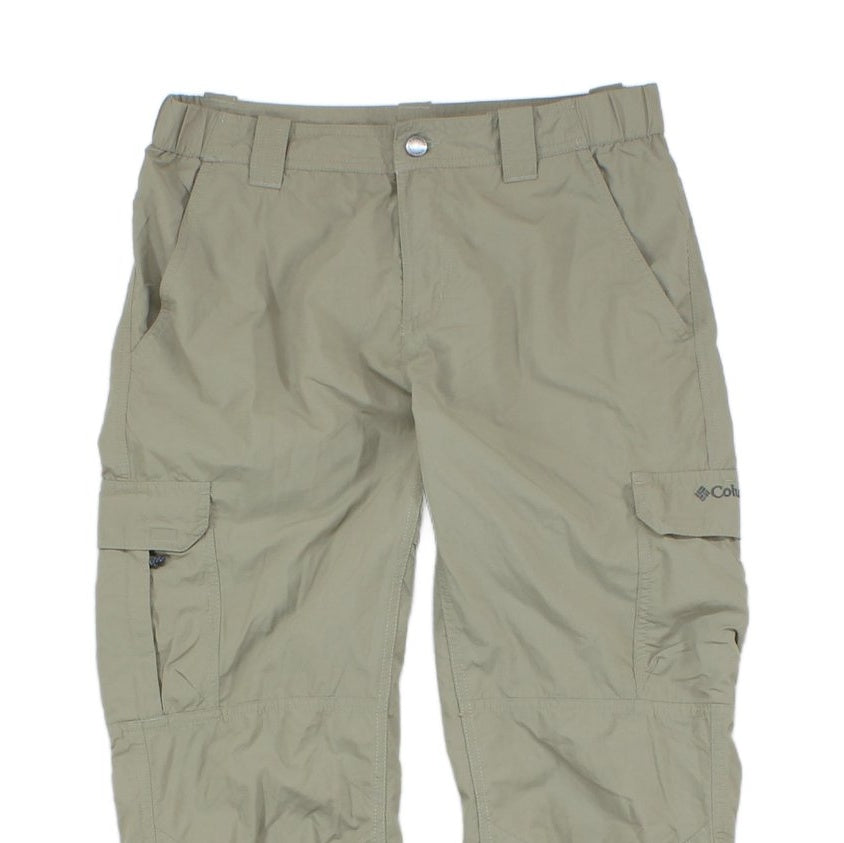Mens Cargo Trousers Zip Fly Outdoor Hiking Pants
