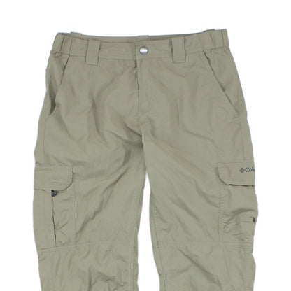 Mens Cargo Trousers Zip Fly Outdoor Hiking Pants