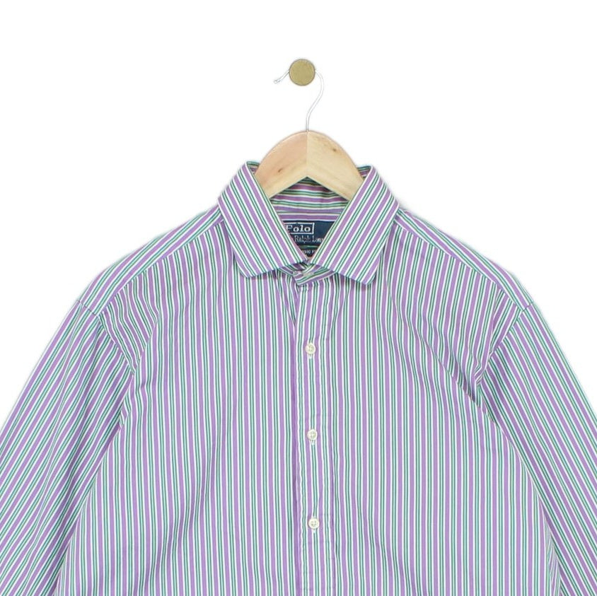 Mens Striped Shirt Classic Fit