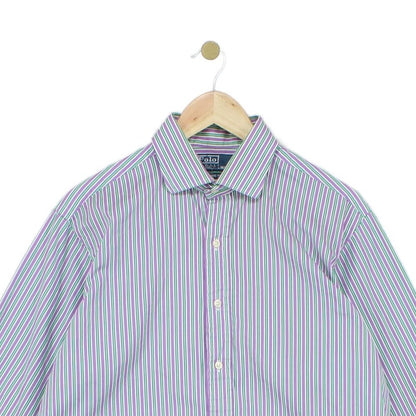 Mens Striped Shirt Classic Fit