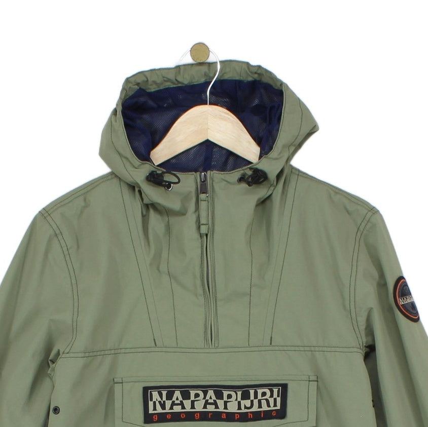 Mens Rainforest Jacket Anorak Hooded Taped Seams