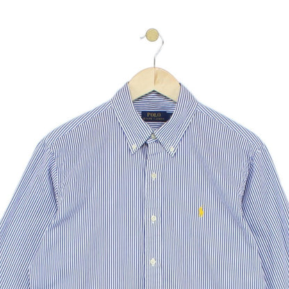 Mens Striped Shirt Button Down Classic