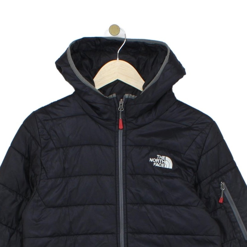 Mens Quilted Jacket Hooded Winter Outdoor