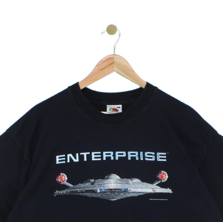 Mens Star Trek Enterprise T Shirt  2002