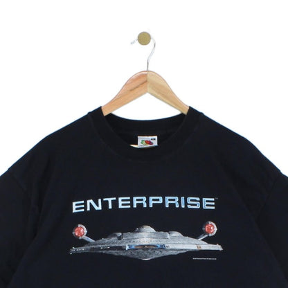 Mens Star Trek Enterprise T Shirt  2002