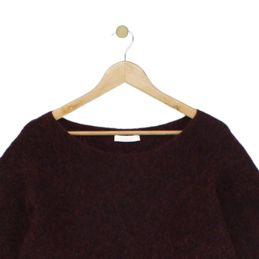 Womens Mohair Jumper Made In Italy Winter Oversized