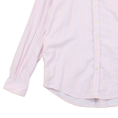 Mens Oxford Shirt Regular Fit Button Up Striped