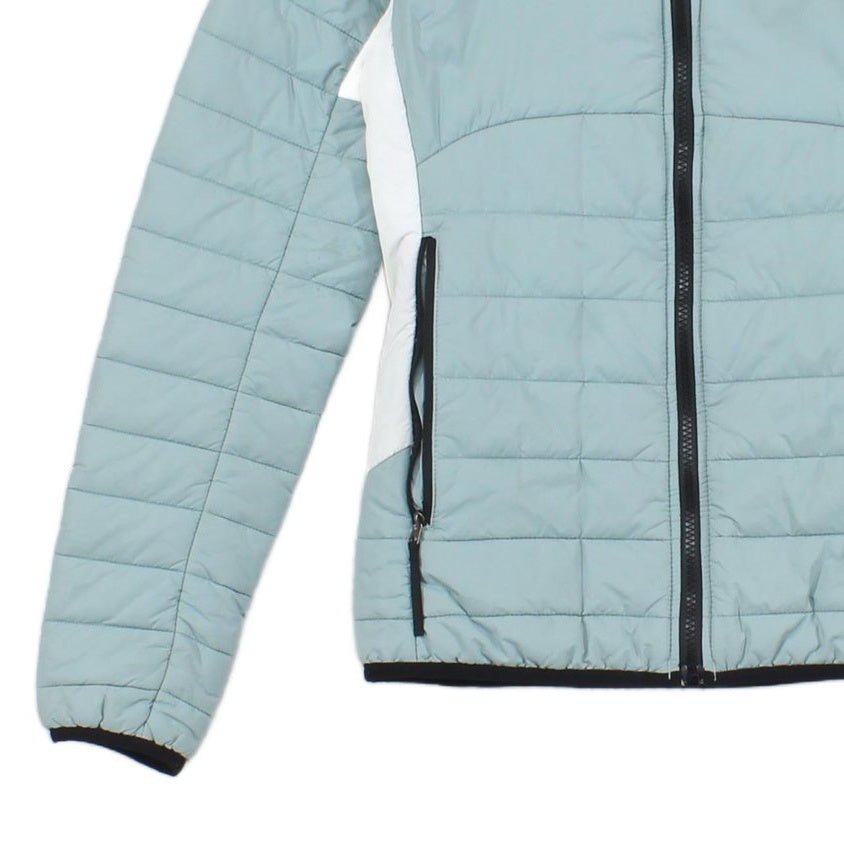 Womens Quilted Jacket Hooded Full Zip Lightweight