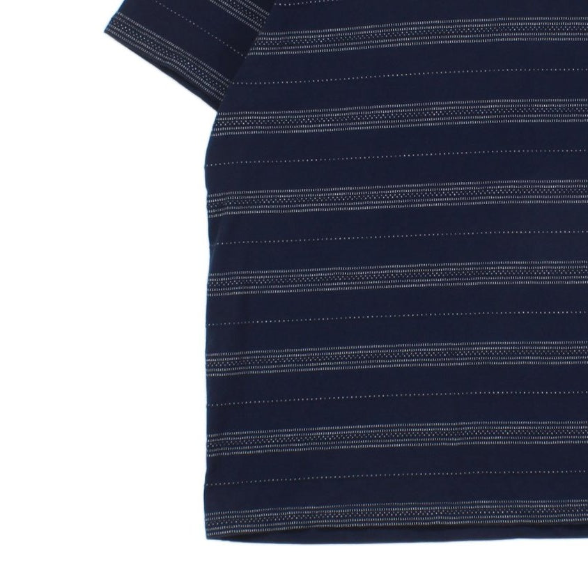 Mens Striped T-Shirt Short Sleeve Crew Neck