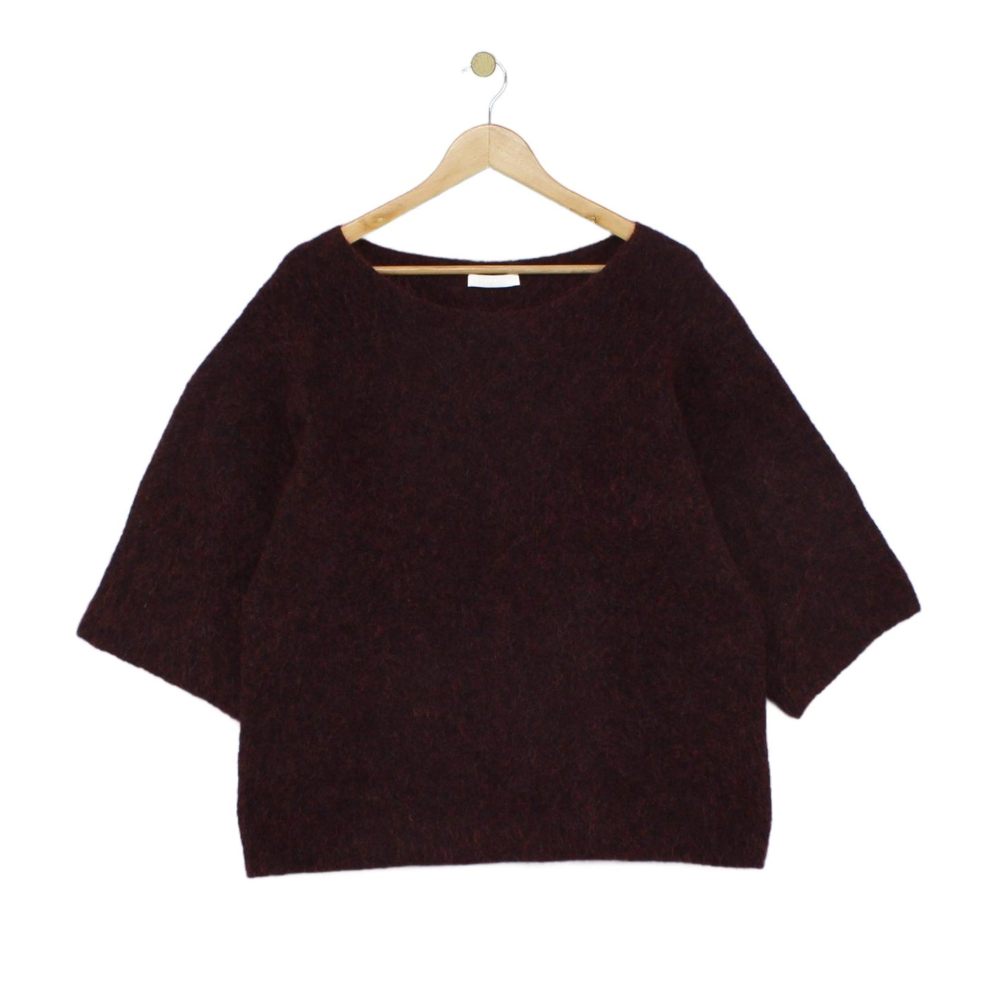 Womens Mohair Jumper Made In Italy Winter Oversized