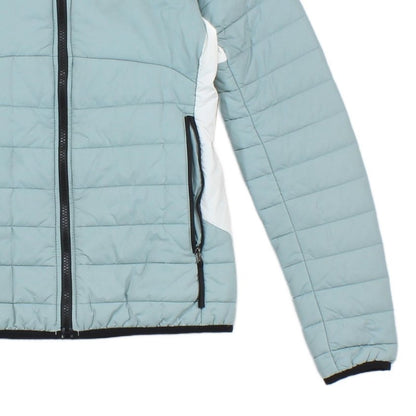 Womens Quilted Jacket Hooded Full Zip Lightweight