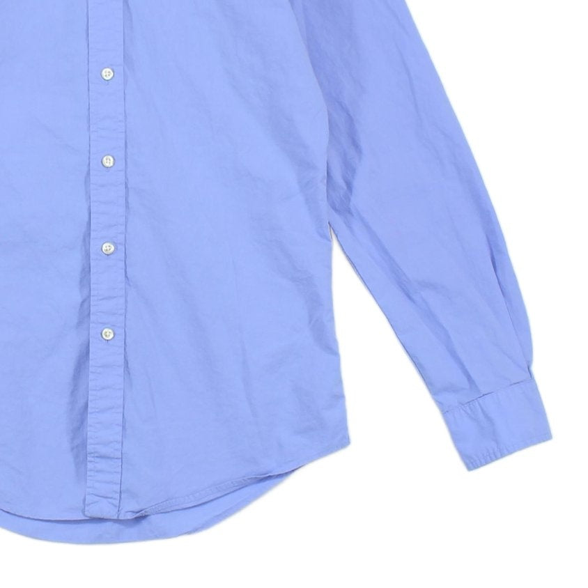 Mens Shirt Stretch Slim Fit Button Down