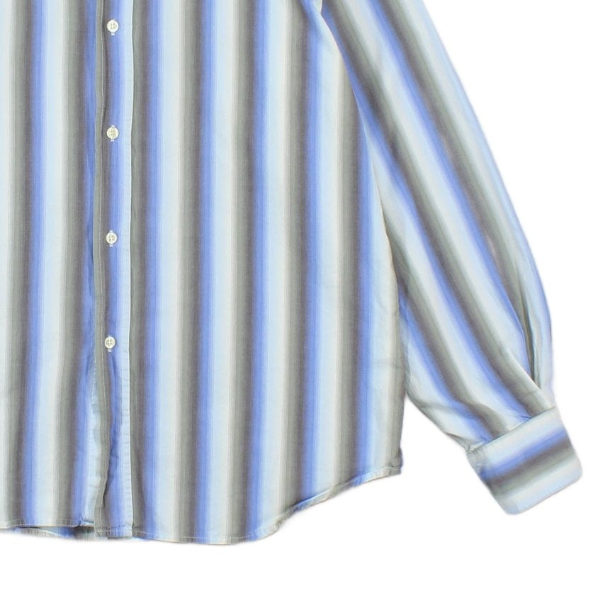 Mens Striped Shirt Long Sleeve