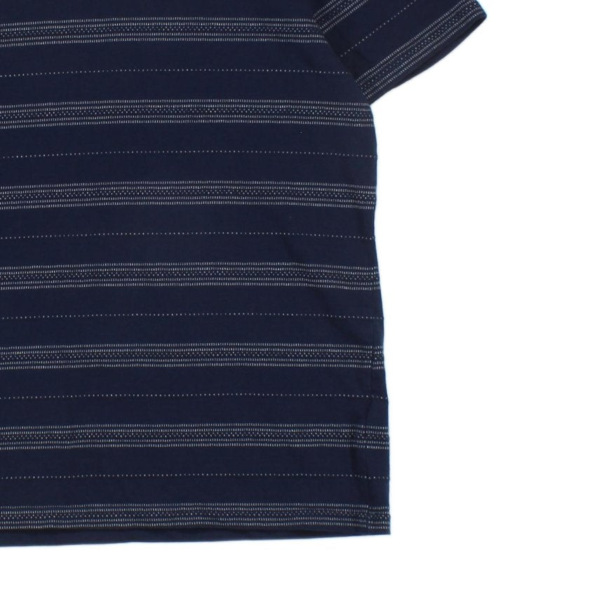 Mens Striped T-Shirt Short Sleeve Crew Neck
