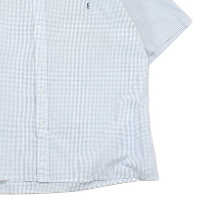 Mens Shirt Short Sleeve Check
