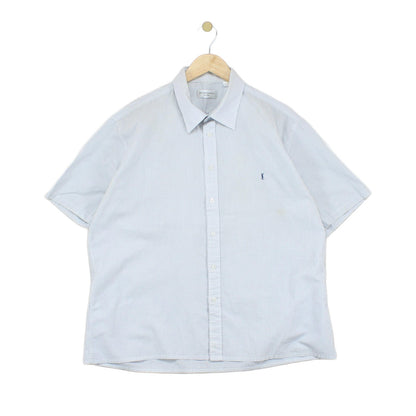 Mens Shirt Short Sleeve Check