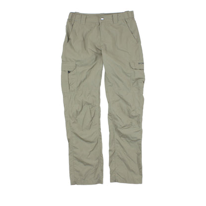Mens Cargo Trousers Zip Fly Outdoor Hiking Pants