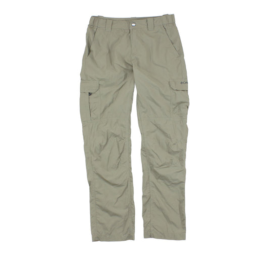 Mens Cargo Trousers Zip Fly Outdoor Hiking Pants