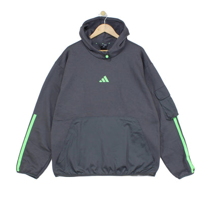 Mens Fleece Hoodie Pullover Logo